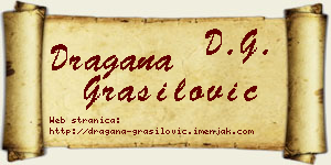 Dragana Grasilović vizit kartica